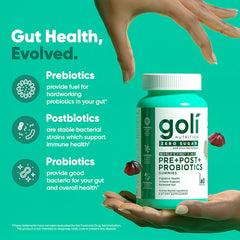 Zero Sugar Best Seller Trio - World's First 3-in-1 Pre, Post, Probiotic, Apple Cider Vinegar with Vitamin B12 and Probiotics To Address Bloating, Ashwagandha & L-Theanine, Vitamin D gummies. Gluten-Free, Vegan, Non-GMO & Gelatin-Free