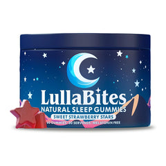 Natural Sleep Gummies - Made in USA - With 5-HTP, L-Theanine, Magnesium & Valerian Root - Melatonin Free - Vegan - Halal - Sugar, Gluten Free - Sweet Strawberry - 60 Gummies - 30 Servings