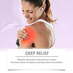 Soothing Pain Relief Massage Gel, Throughout The Body, Soothes Knees, Lumbar, Neck, Hands, and Feet