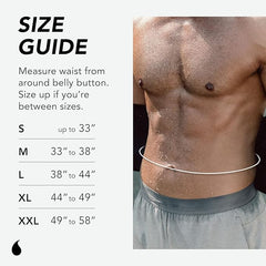 Sports Research® Waist Trimmer - Premium Sweat Enhancing Fitness Belt for Women & Men - 5 Adjustable Sizes