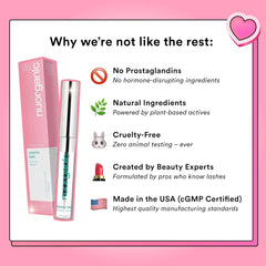 Eyelash Growth Serum | 8ML to Grow Thicker, Longer Lashes, Developed by Anti-Aging Scientists, Clean Formulation, No Prostaglandins, 8ML, Skin Care