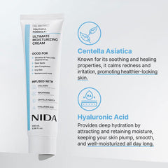 Youthful Formula Ultimate Moisturizing Cream (100mL) / Collagen, Niacinamide, Centella Asiatica, Hyaluronic Acid / Wrinkles, Dark Spots, Skincare