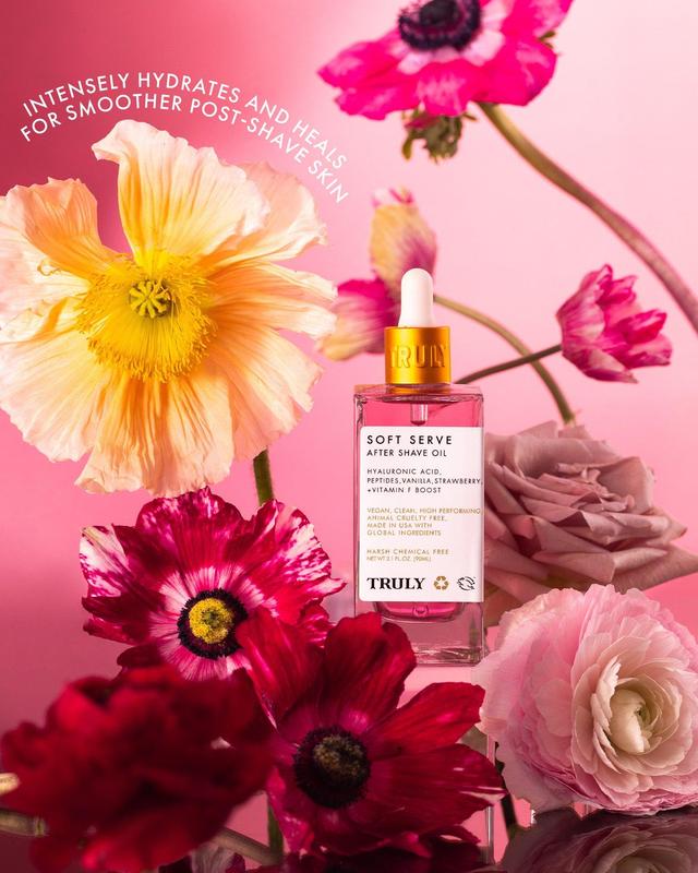 Soft Serve After Shave Oil - Strawberry & Vanilla Scent