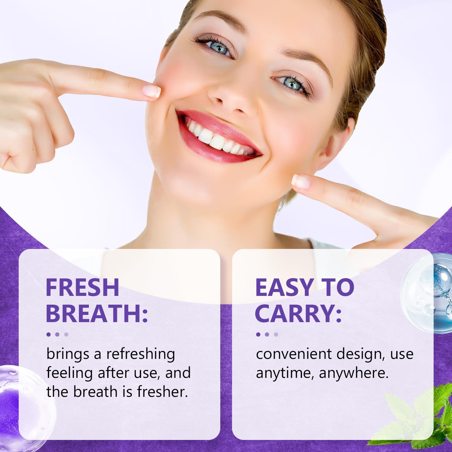 Probiotic Oral Spray | 20ml Breath Freshener for Long-Lasting Freshness & Oral Care | Portable & Sugar-Free