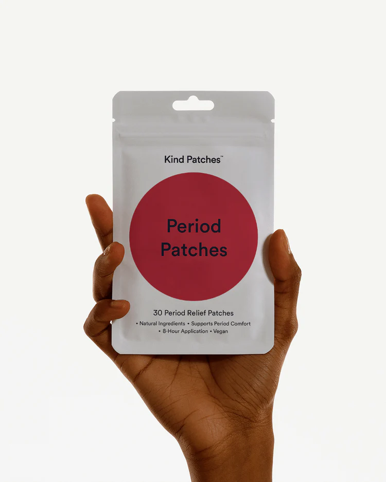 Period Patches Extra Strong - Period Relief with Menthol and Ginger Extract - Menstrual Relief with Natural Essential Oils