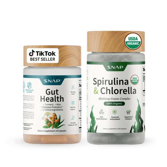 Gut Glow Bundle - Gut Health + Spirulina & Chlorella 1000