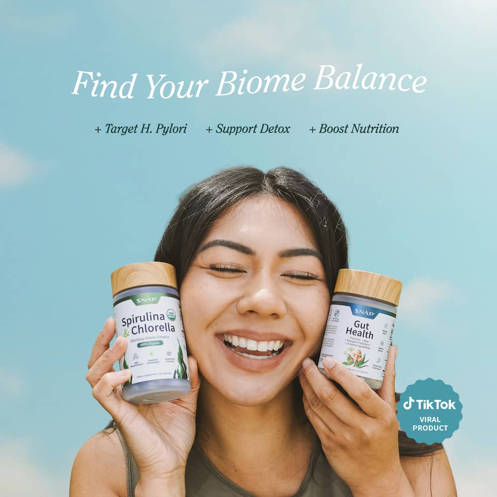 Gut Glow Bundle - Gut Health + Spirulina & Chlorella