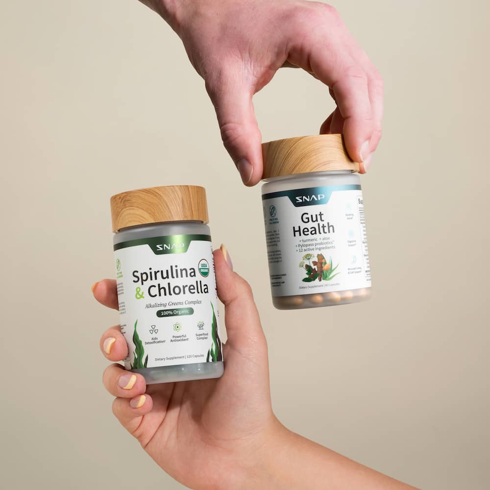 Gut Glow Bundle - Gut Health + Spirulina & Chlorella